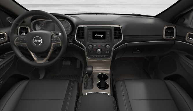 2017 Jeep Grand Cherokee Limited 4x4 Dashboard Interior
